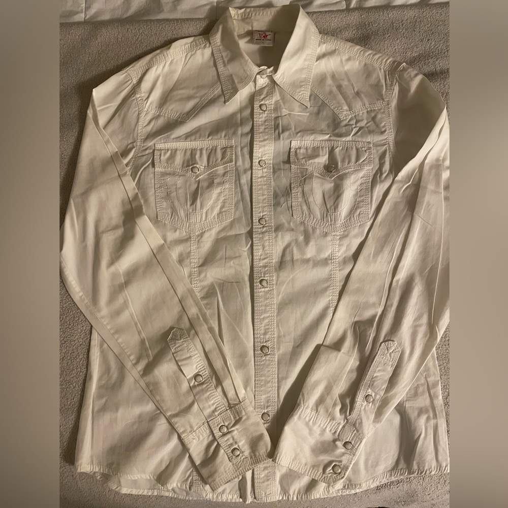 True Religion button up shirt